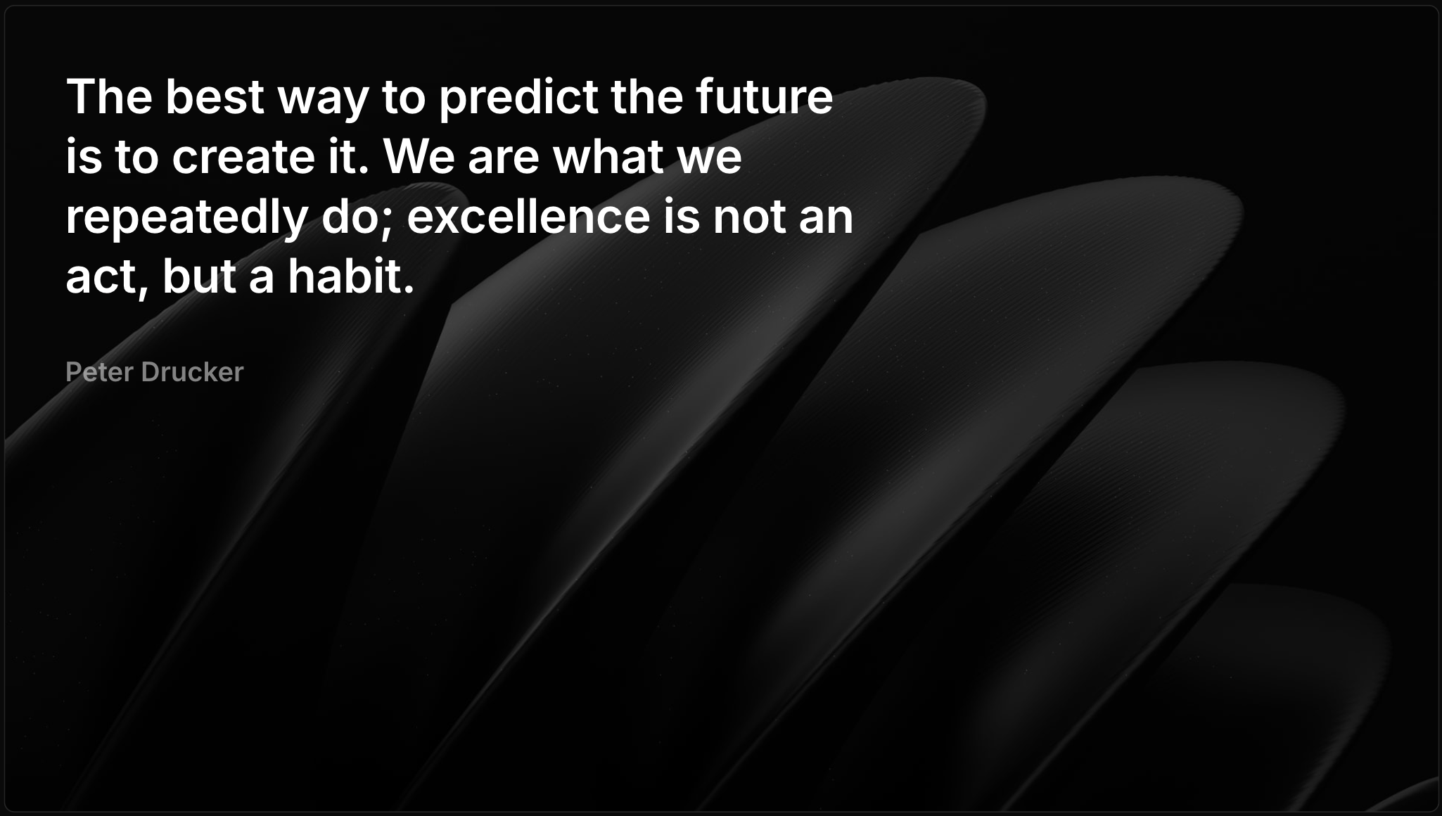 Template preview: Pull quote