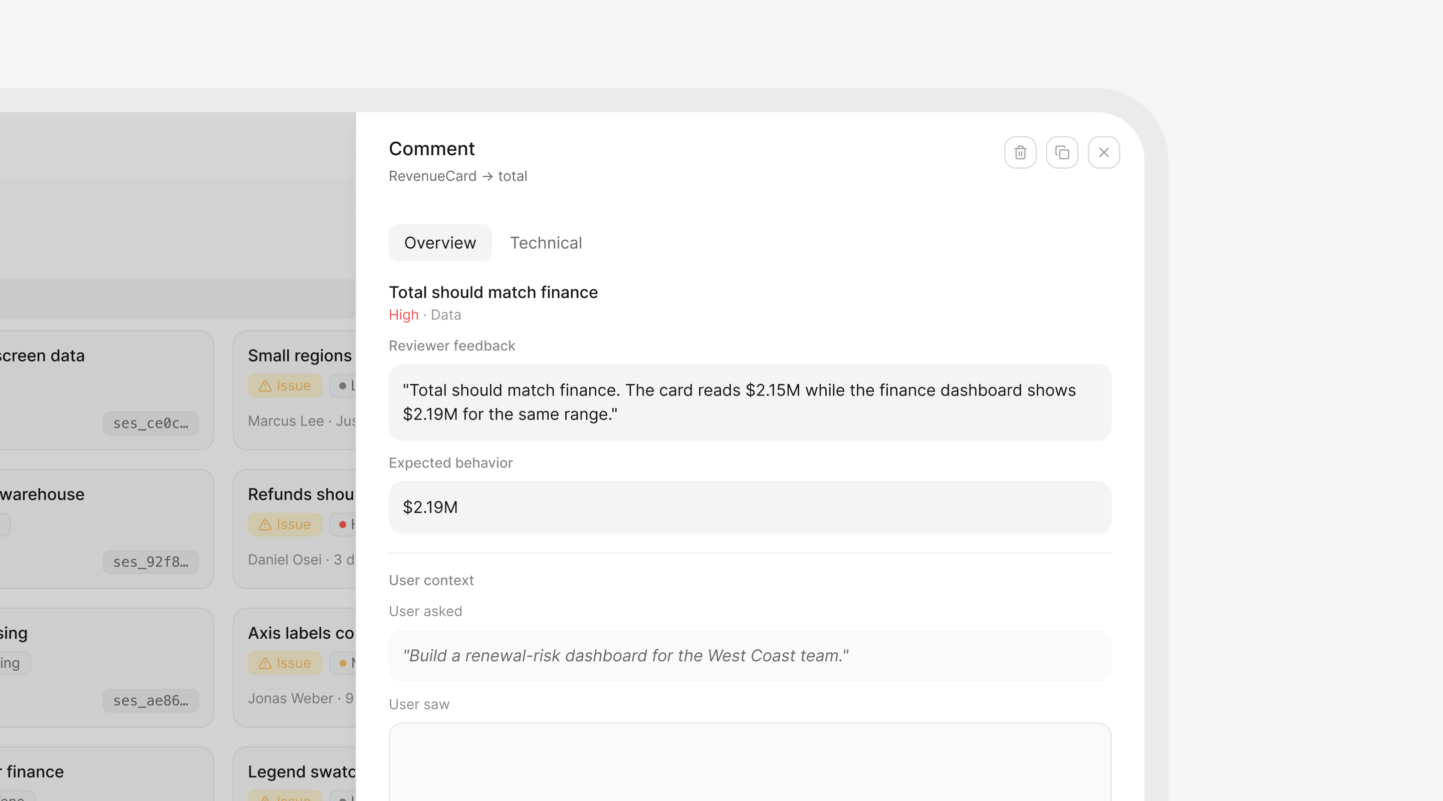 Triage in OpenUI Observability